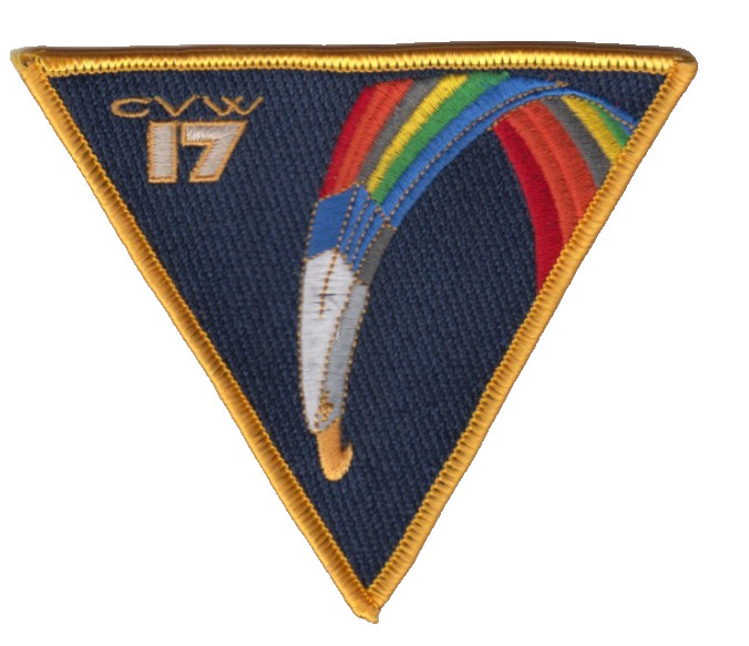CARRIER AIR WING 17 COMMAND CHEST PATCH