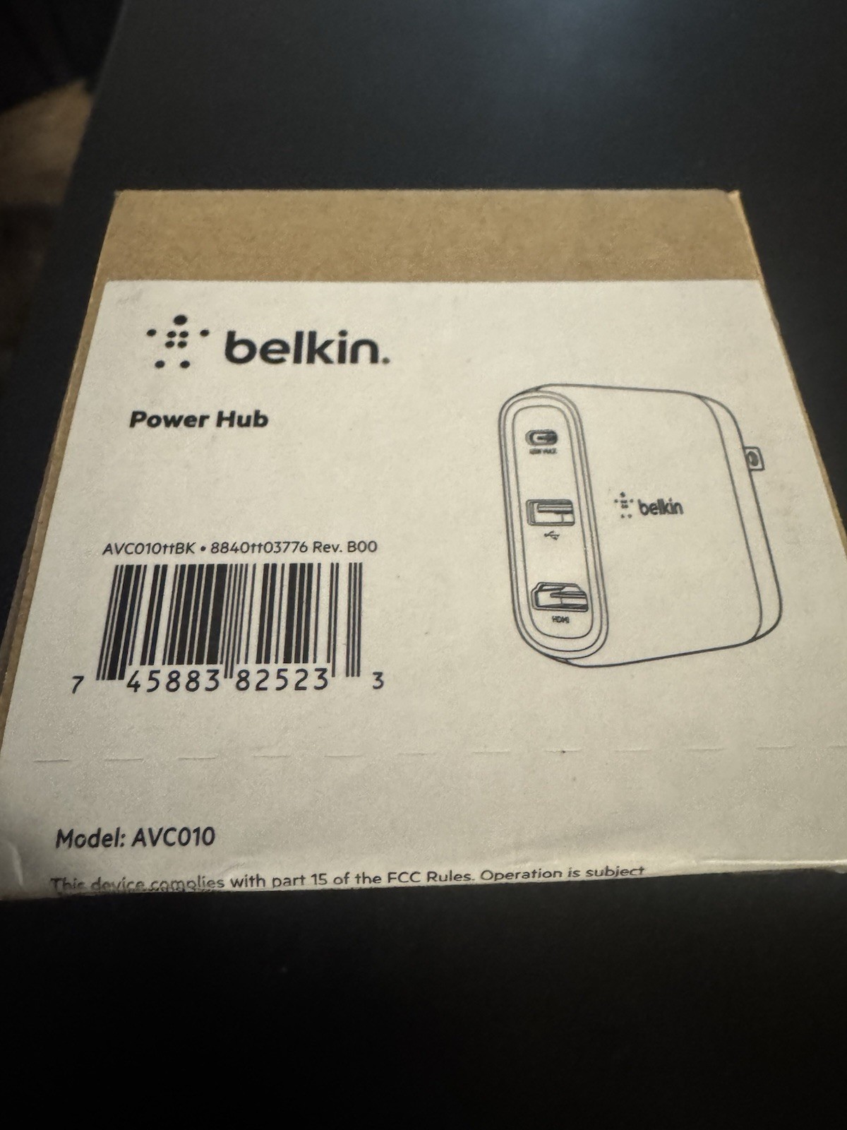 Belkin CONNECT Multi-Port, Power Hub for USB Type-C (AVC010) #U6545