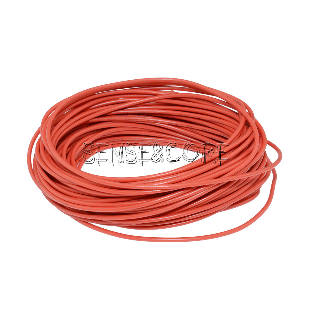 Red 10M Flexible Stranded of UL 1007 24 AWG Wire Cable 300V DIY Electrical-