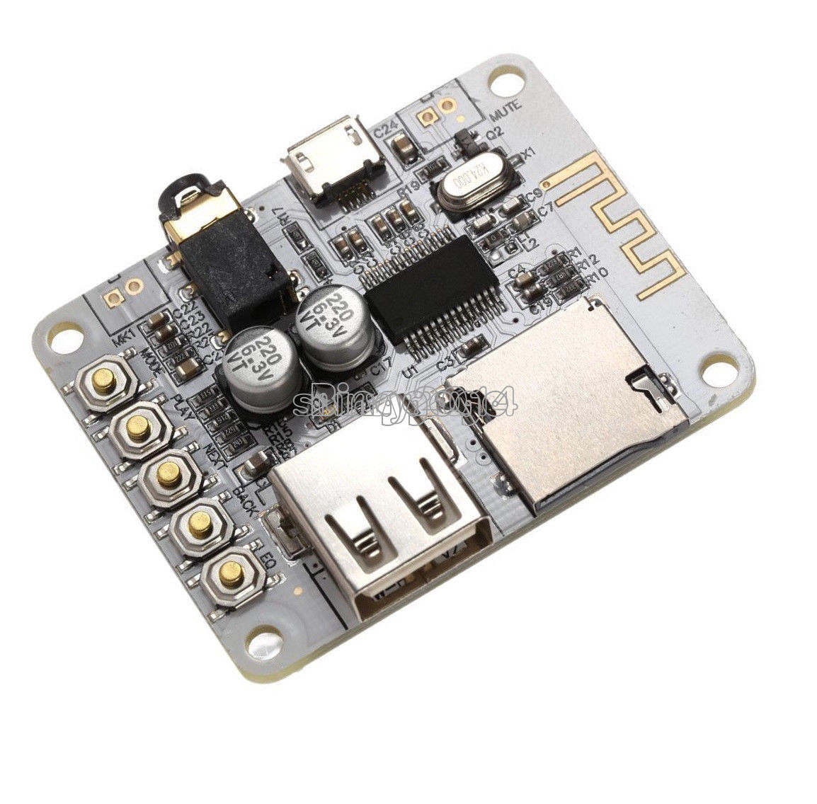 Micro USB DC 5V Audio Receiver Board Amplifier Bluetooth TF Card Decode Player