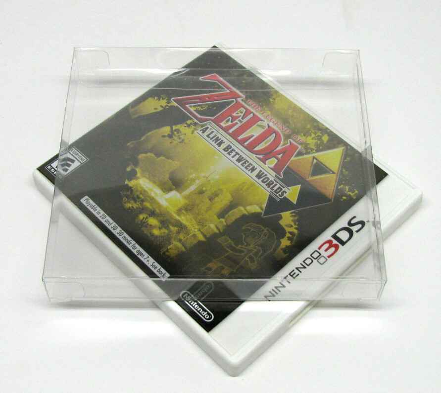 25x NINTENDO 3DS CIB GAME BOX - CLEAR PROTECTIVE BOX PROTECTOR SLEEVE CASE