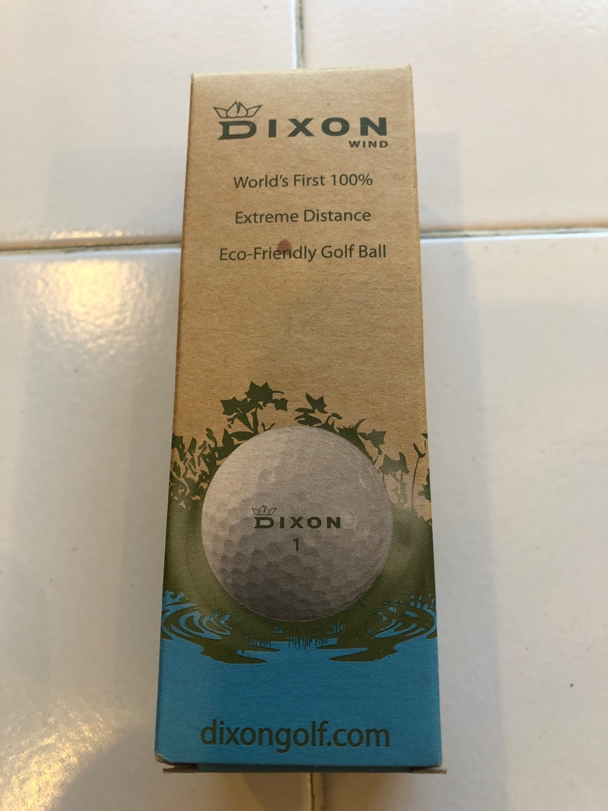 Golf Lover's gift package including balls, desk golf, etc. Unopened
