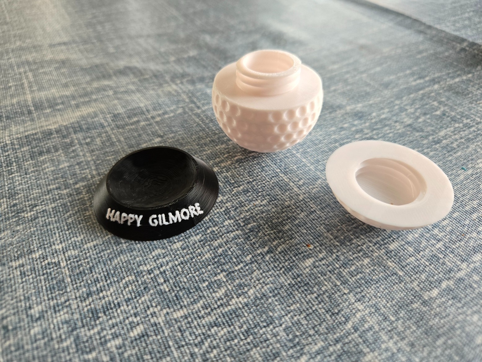 Happy Gilmore Golf Ball Flask