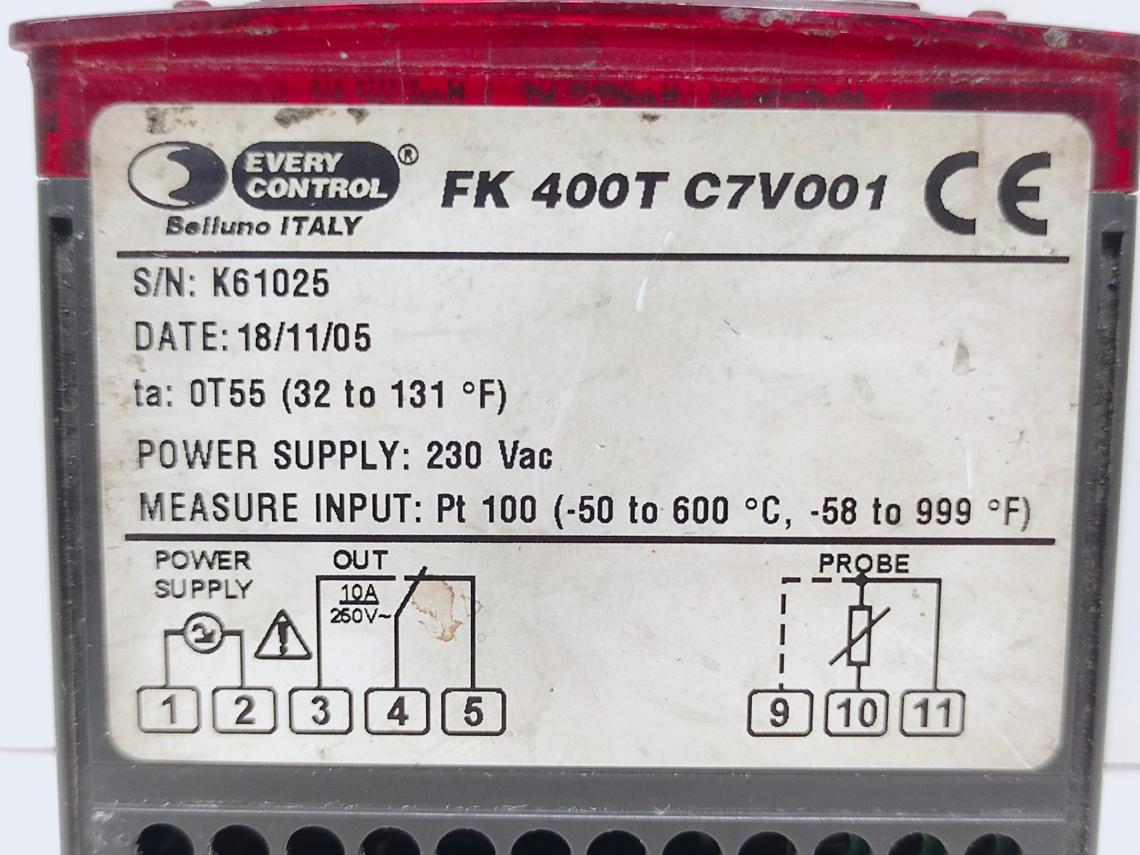 Every Control FK 400T C7V001 Digital Temperature Controller (FREE SHIPPING)