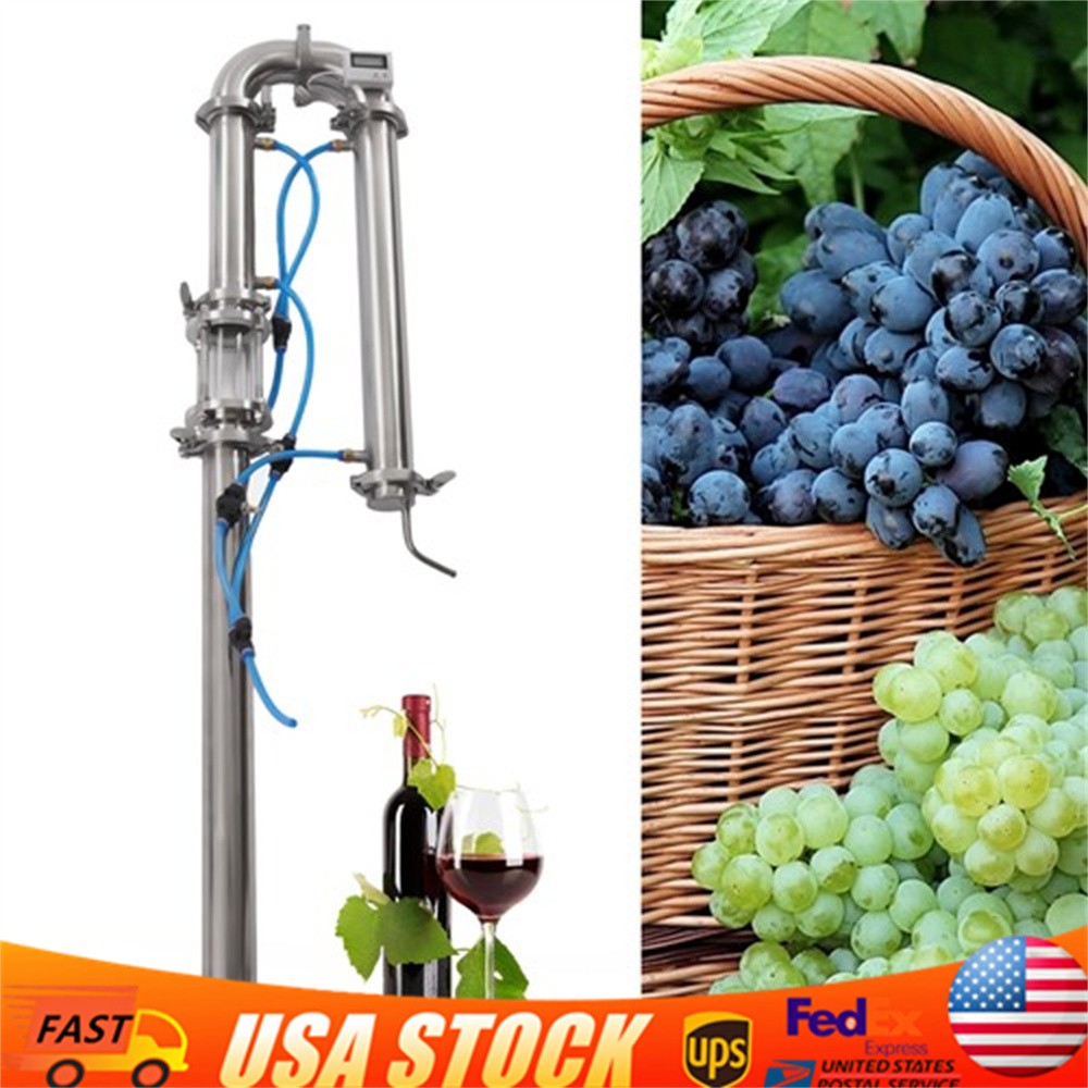 Wine Beer Keg Copper Kit 51mm Moonshine Tube Pipe Still Distillation Column SALE