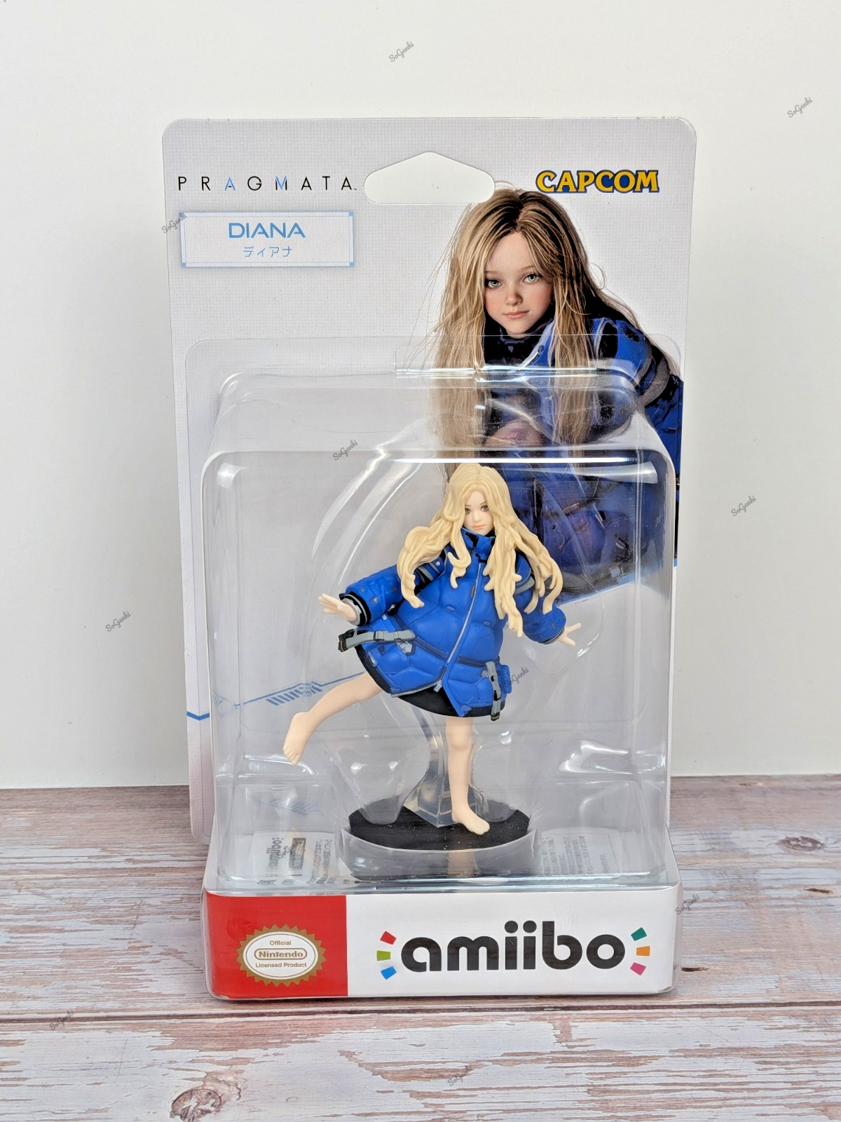 Crease on  Window Pragmata Diana Nintendo Amiibo Japanese Version