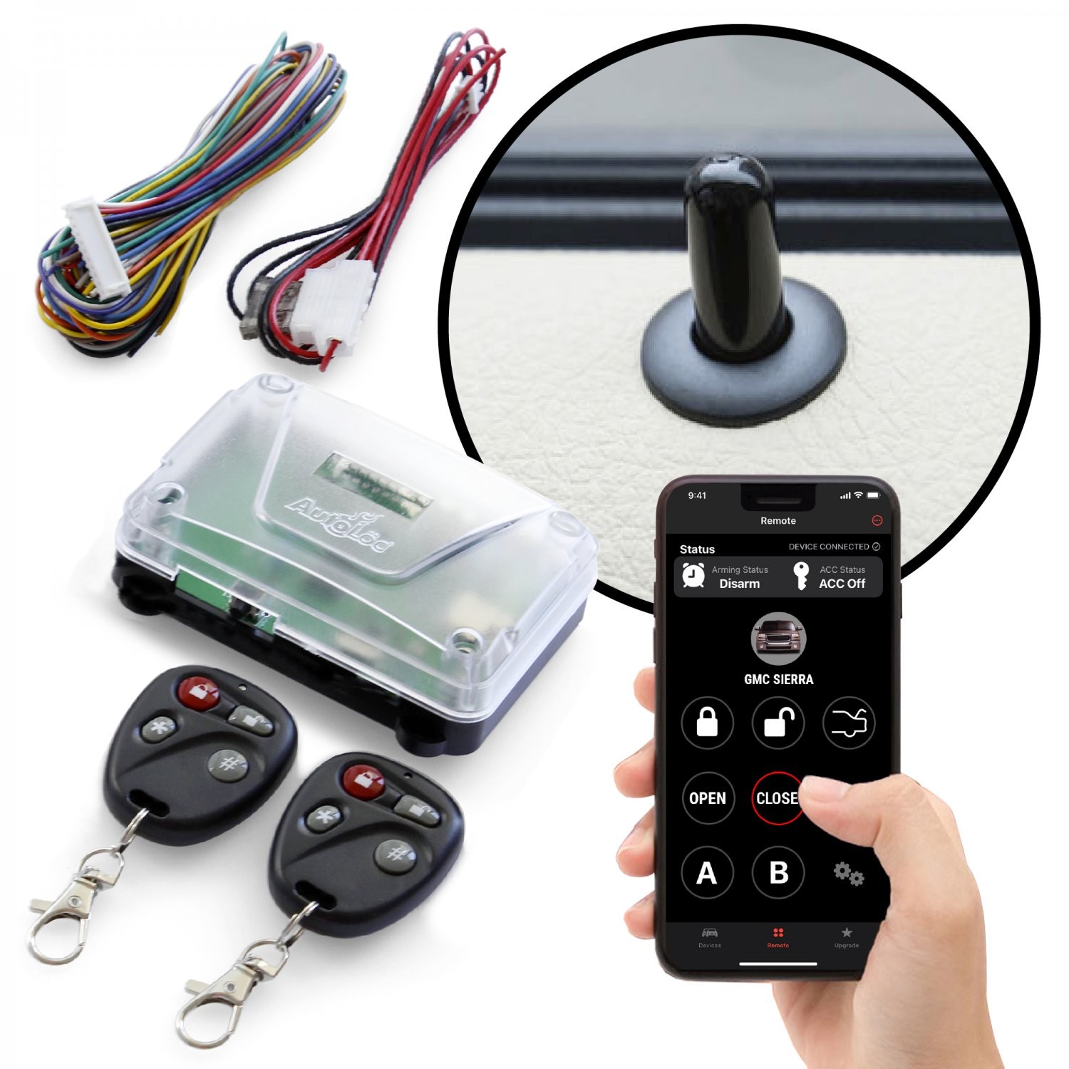 Autoloc 4 Function Keyless Entry Unit AUTKL400