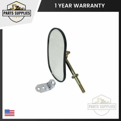 Forklift Mirror Rearview 3.75" x 7" with Free Mounting Bracket Fits all Trucks