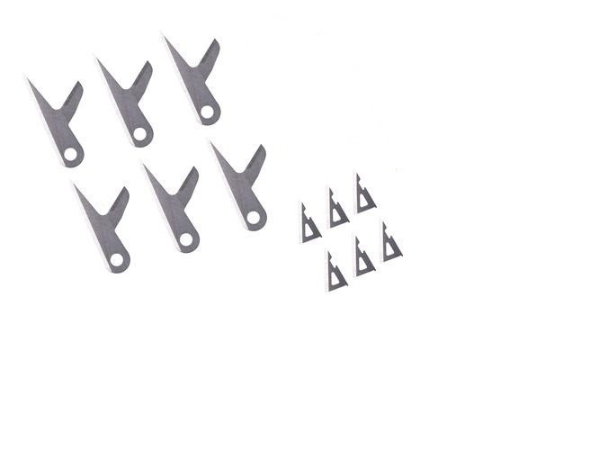 Swhacker - Hybrid - 100 Gr - Replacement Blades Kit - 6 pack