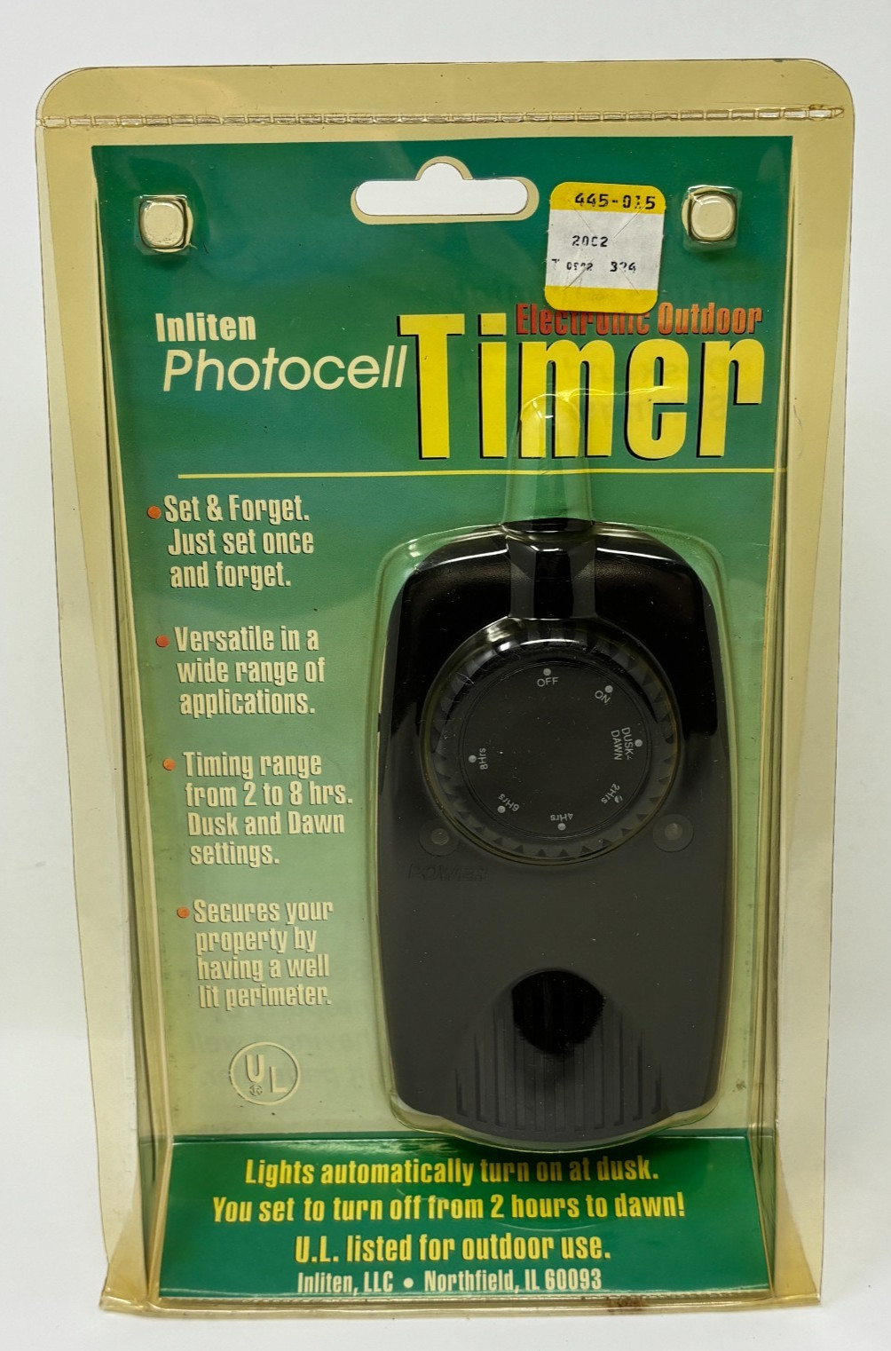 Inliten Photocell Electric Outdoor Timer