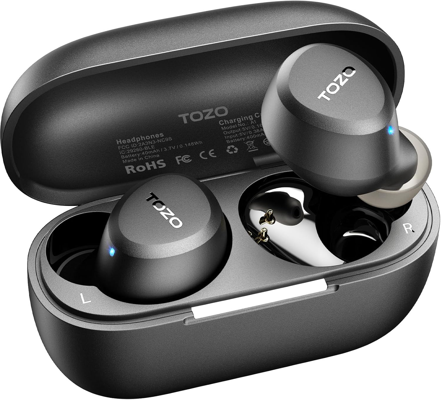 TOZO A1 Wireless Earbuds Bluetooth 5.3 Light Weight in Ear IPX5 Waterproof