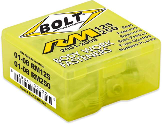 BOLT Full Plastic Fastener Kit For Suz SUZ-0108120