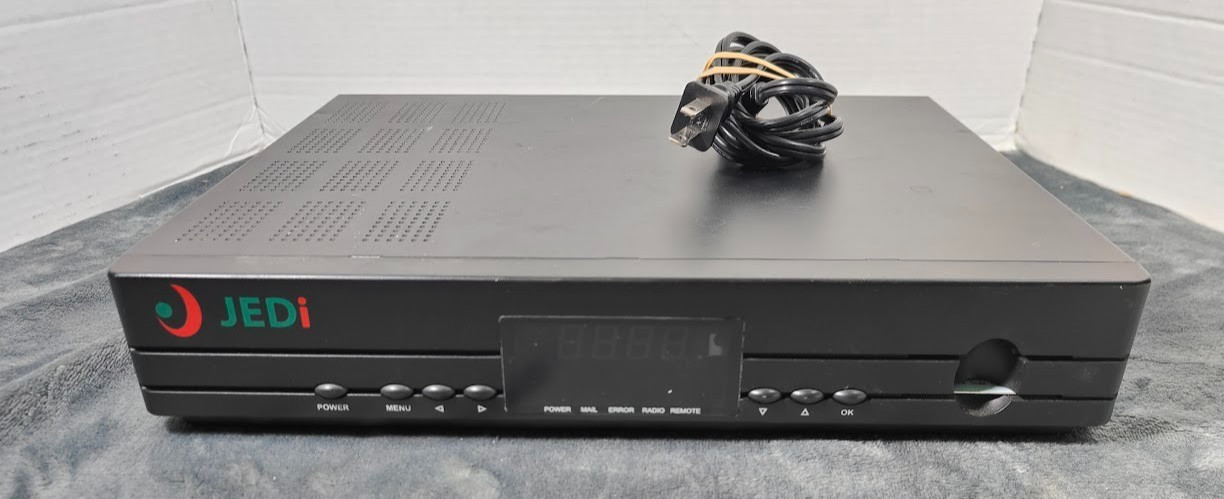 Jedi Advanced Digital Broadcast Decoder ABS-8776 S-VHS TV