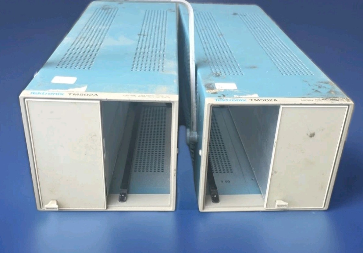 2 Tektronix TM502A Power Module Mainframe