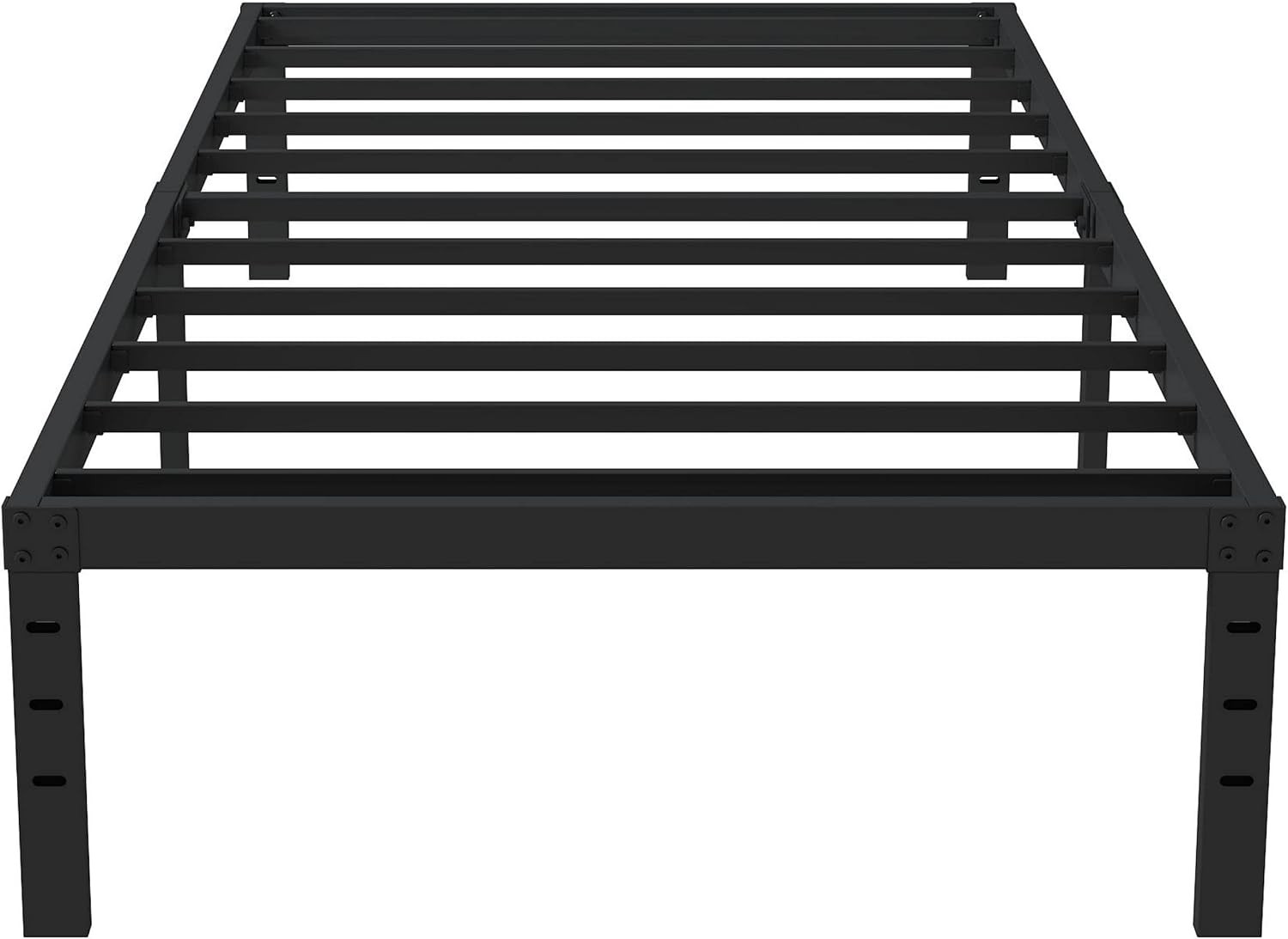 16 Inch Twin XL Bed Frames Metal Platform Twin XL Bed Frame W/ Storage 2,500 lbs
