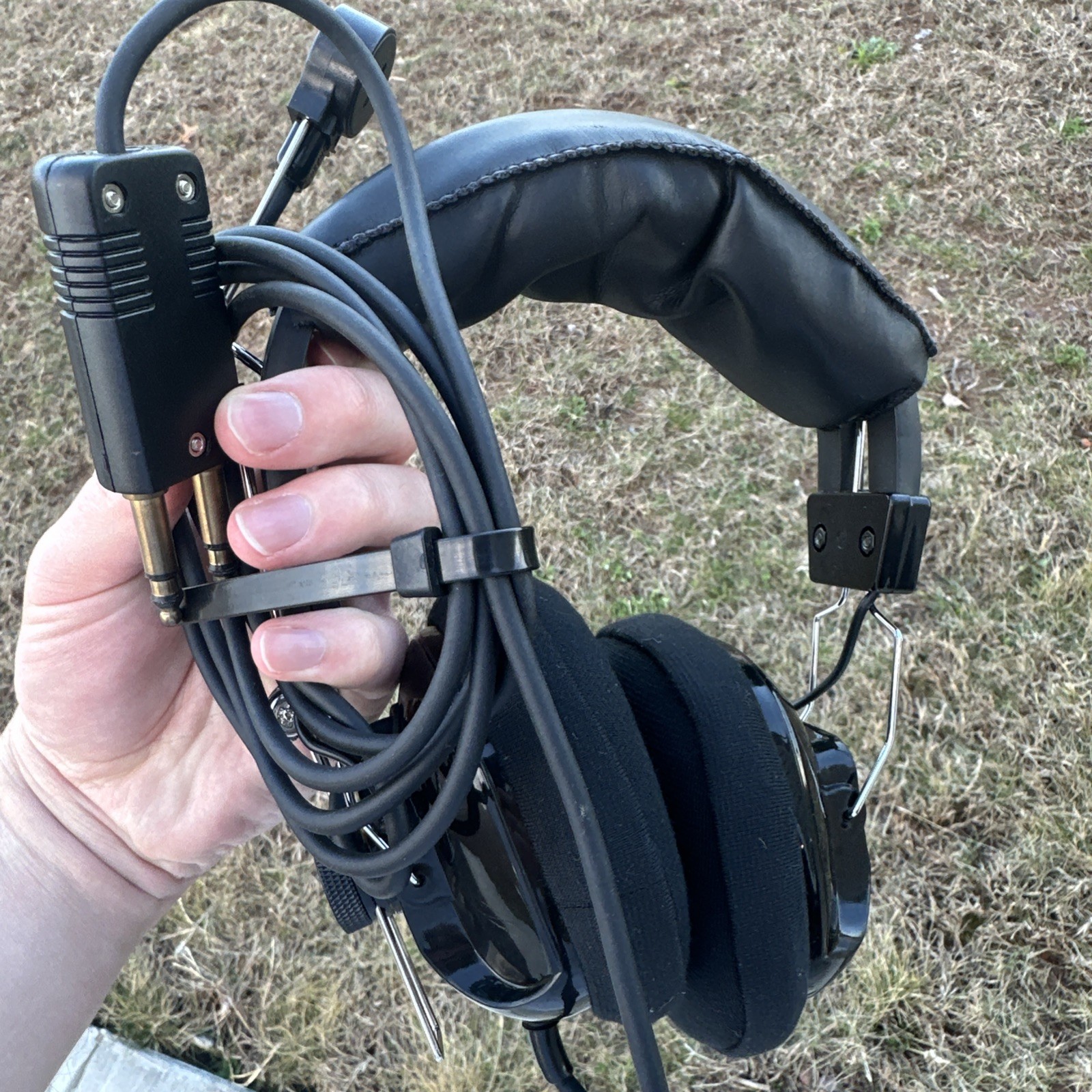 NEXUS AVIATION HEADSET DCM 55564 DPS-17-414 Untested