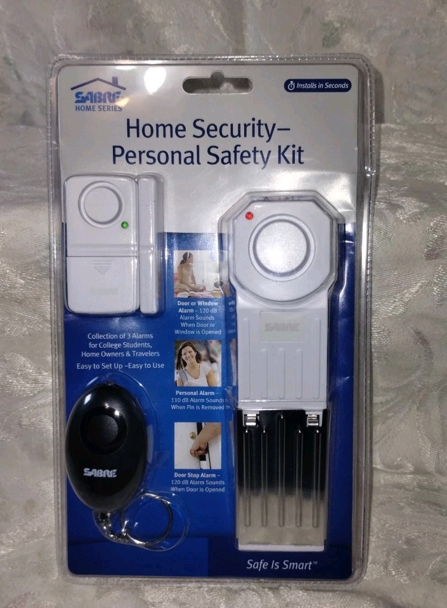 Dorm Apartment Alarm Kit, Window And Door Alarms Sabre Home Series