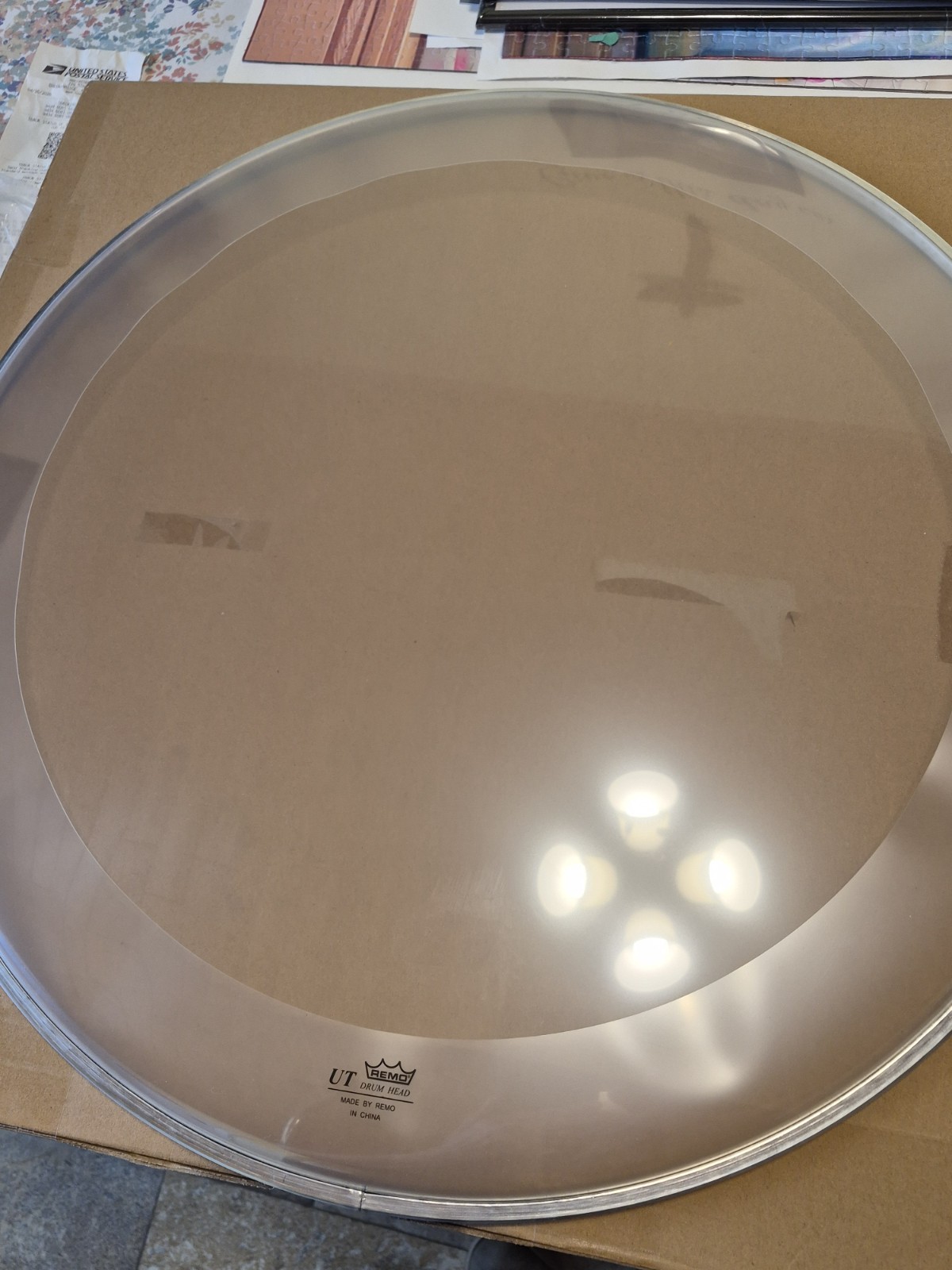 Remo bass drum head