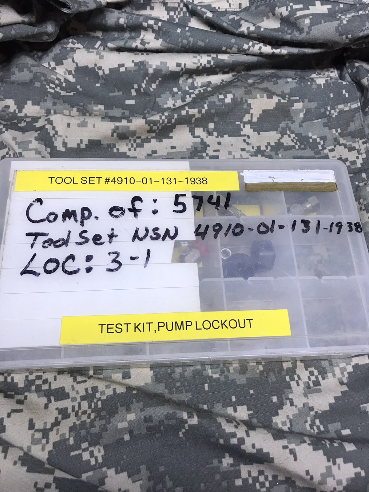 Military Test Kit, 4910-01-131-1938