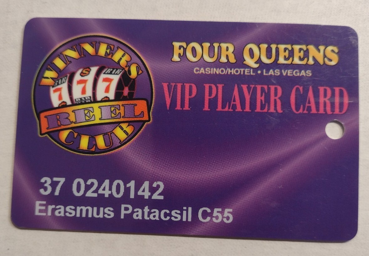 Four Queens Casino Las Vegas Players Club Slot Card