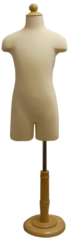 Toddler Kids Childrens Dress Form Torso Body Form Mannequin - 6T-8T