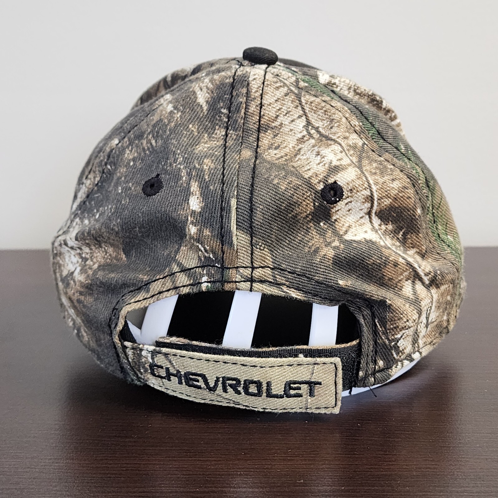 Chevrolet Hat Cap Adjustable Camo Camouflage GM Chevy Automotive Camaro Corvette