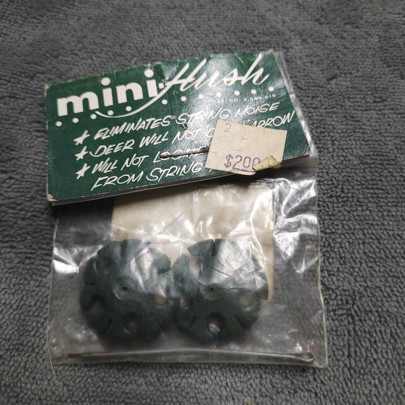 Vtg New Mini Hush Bow Silencer Hunting Deadstock Compound