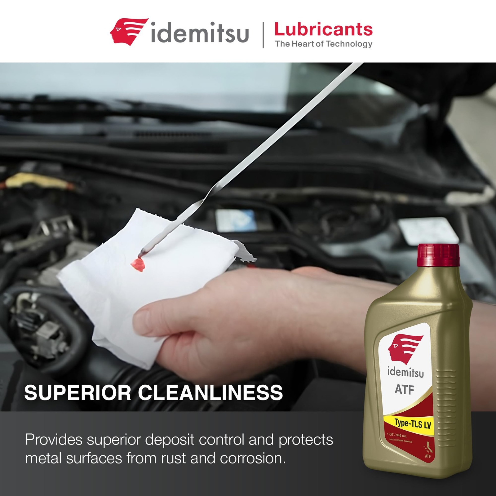 Idemitsu Type-TLS LV Full Synthetic Automatic Transmission Fluid 1 Qt (12 Pack)