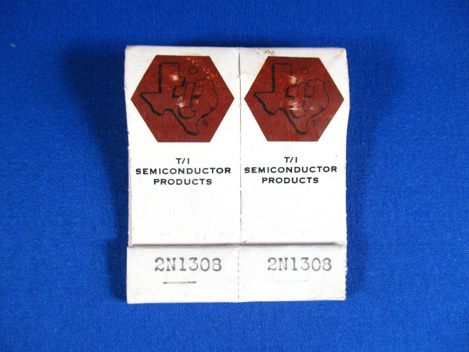 2N1308 Texas instruments Germanium Transistor Gold Lead Lot of 2