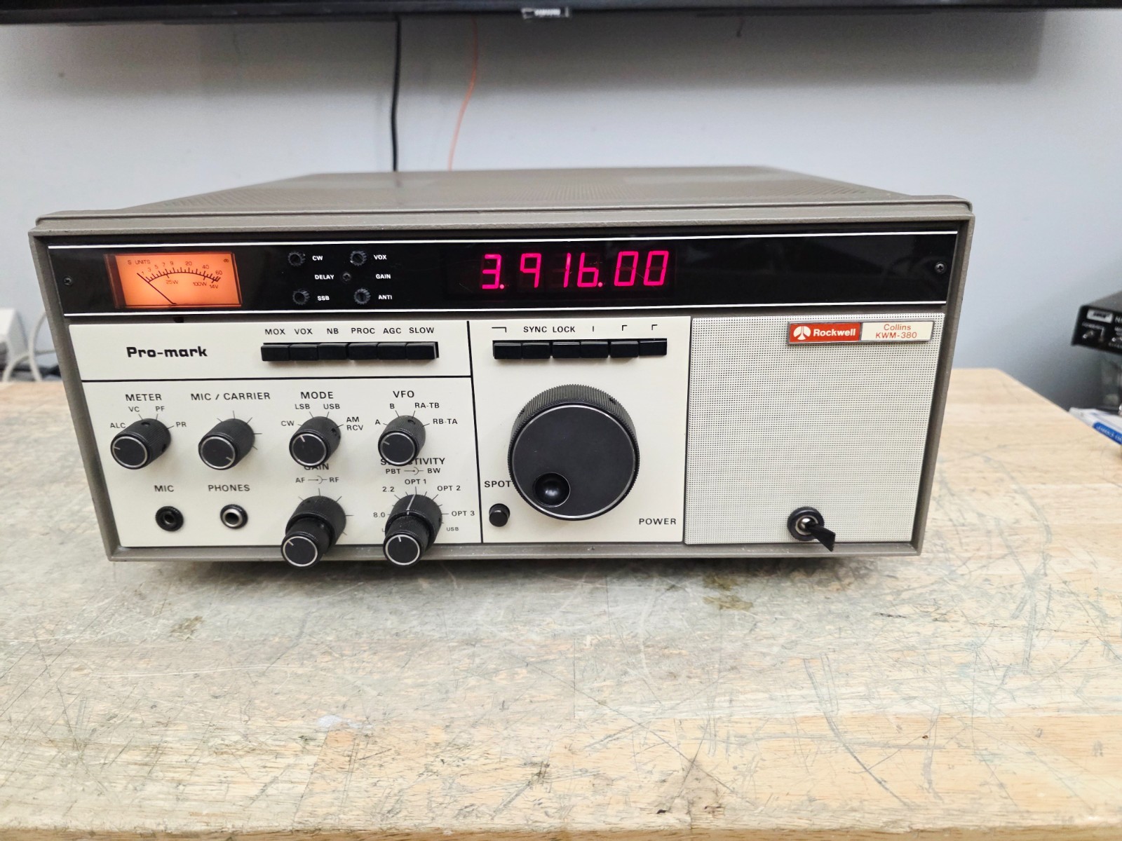 Rockwell Collins KWM-380 HF Amateur Transceiver C MY OTHER HAM RADIO Yaesu Icom