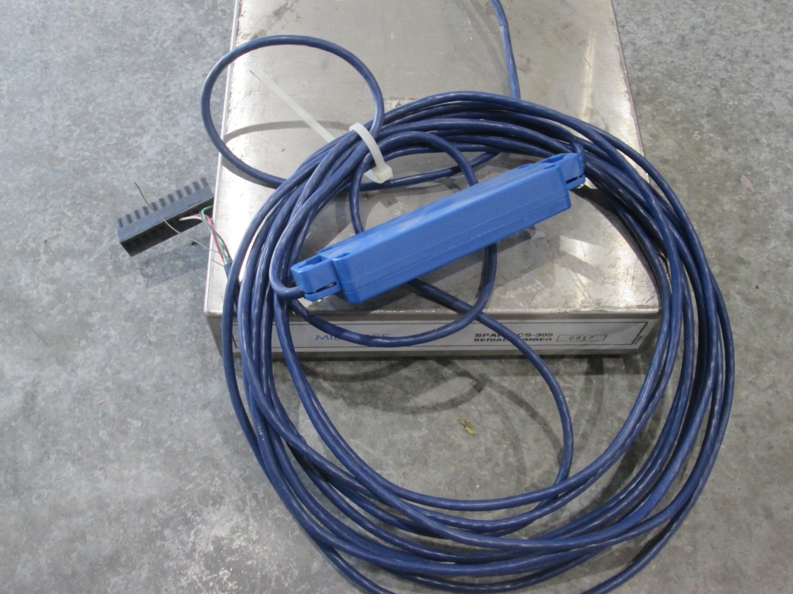 Span, Model GCS-305, 300LB Max Scale w/SAM-305 Scale Amplifier, Used