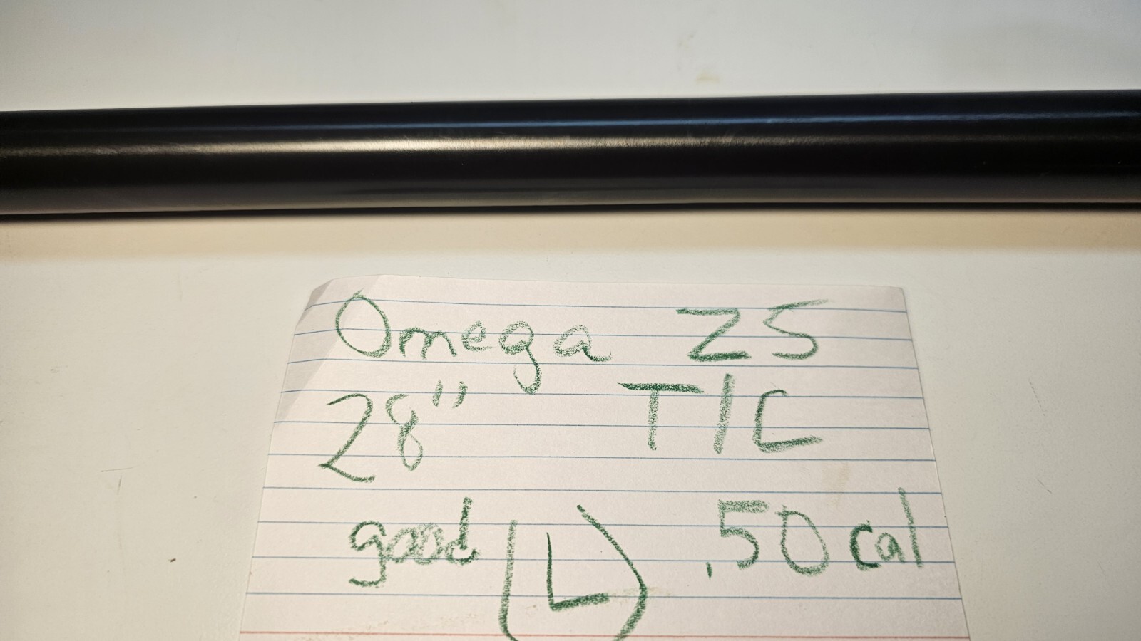 Thompson Center Arms Omega Z5 Muzzleloader 28" Barrel W/ No Breech (L)
