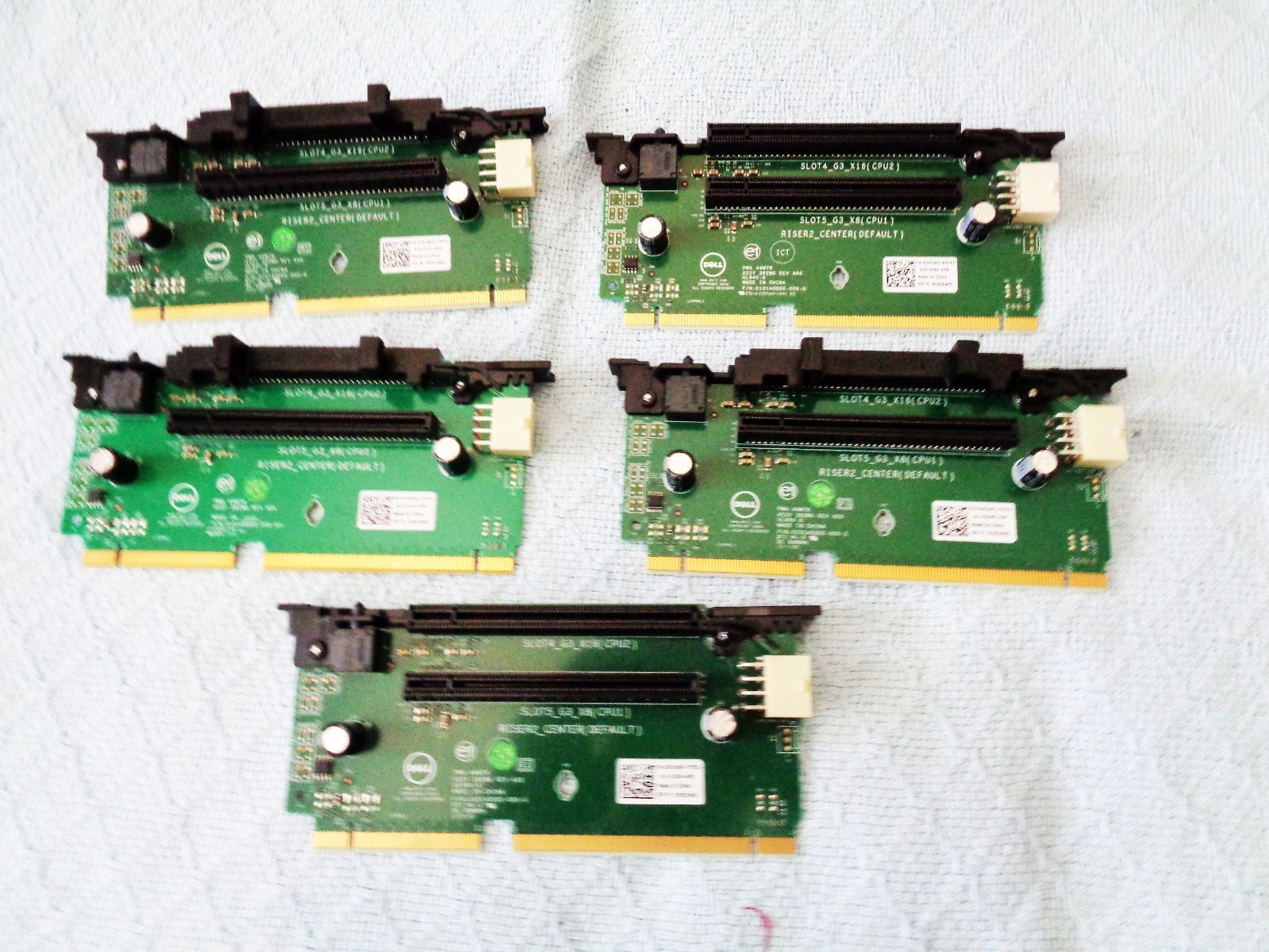 Dell RISER Board 0392WG RISER2 Slots, PCIe PowerEdge R740 Compatible (Qty 4)