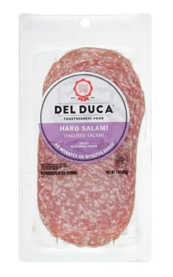 Italian Style Hard Salami Thin Sliced Pack Of 4