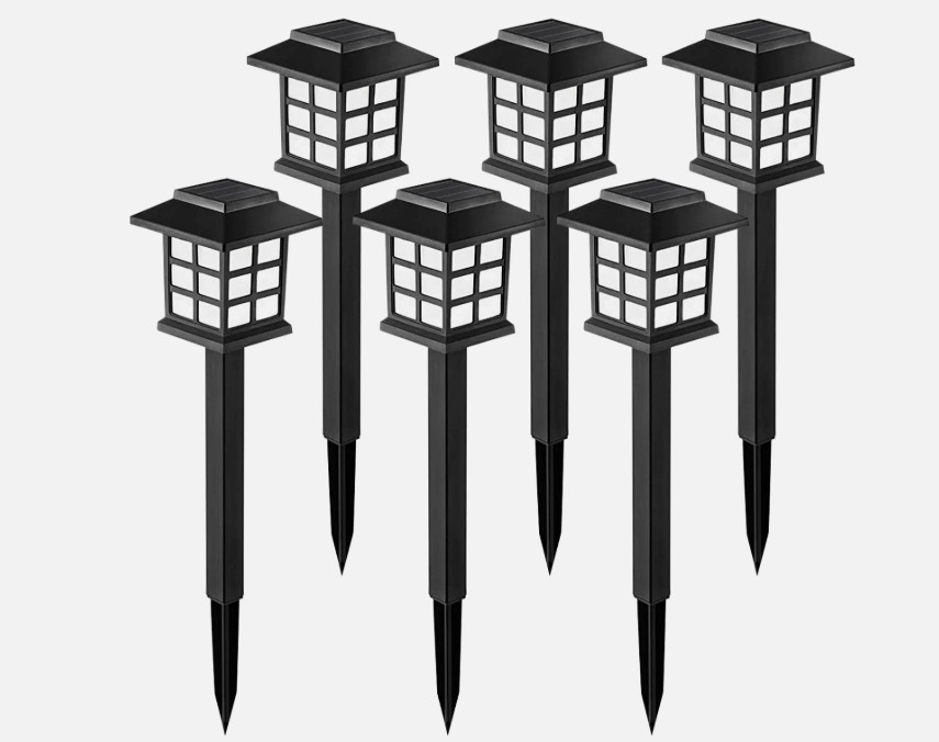 Solar Garden Lights Outdoor Waterproof Landscape LED Lights Pathway Yard