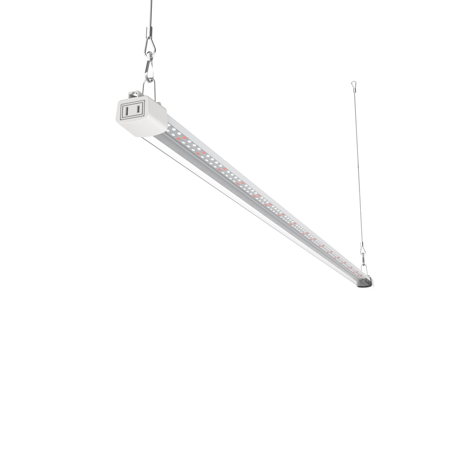 APICDOM LED Grow Light 4FT Full Spectrum Compact Linkable 4 FT, White