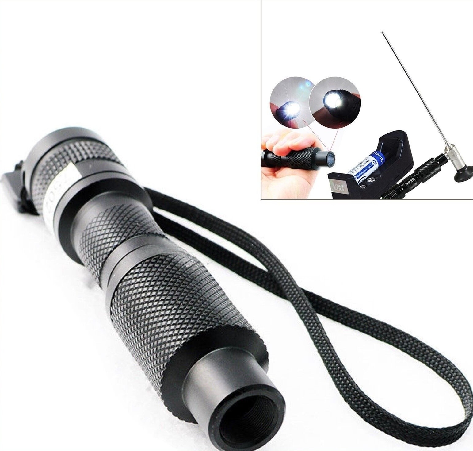 Handheld Portable 10W LED Fiber Optic Cold Light Source for Endoscope