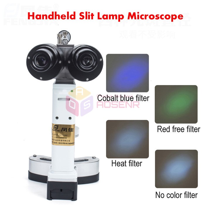LYL-S Handheld Slit Lamp Microscope for Eye Examination Pet Clinic Use