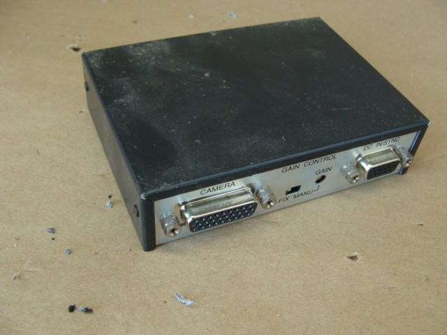 TOSHIBA CCD CAMERA CONTROL UNIT CS8541V-04 TYPE TK6250A7 04 12VDC 0.25A