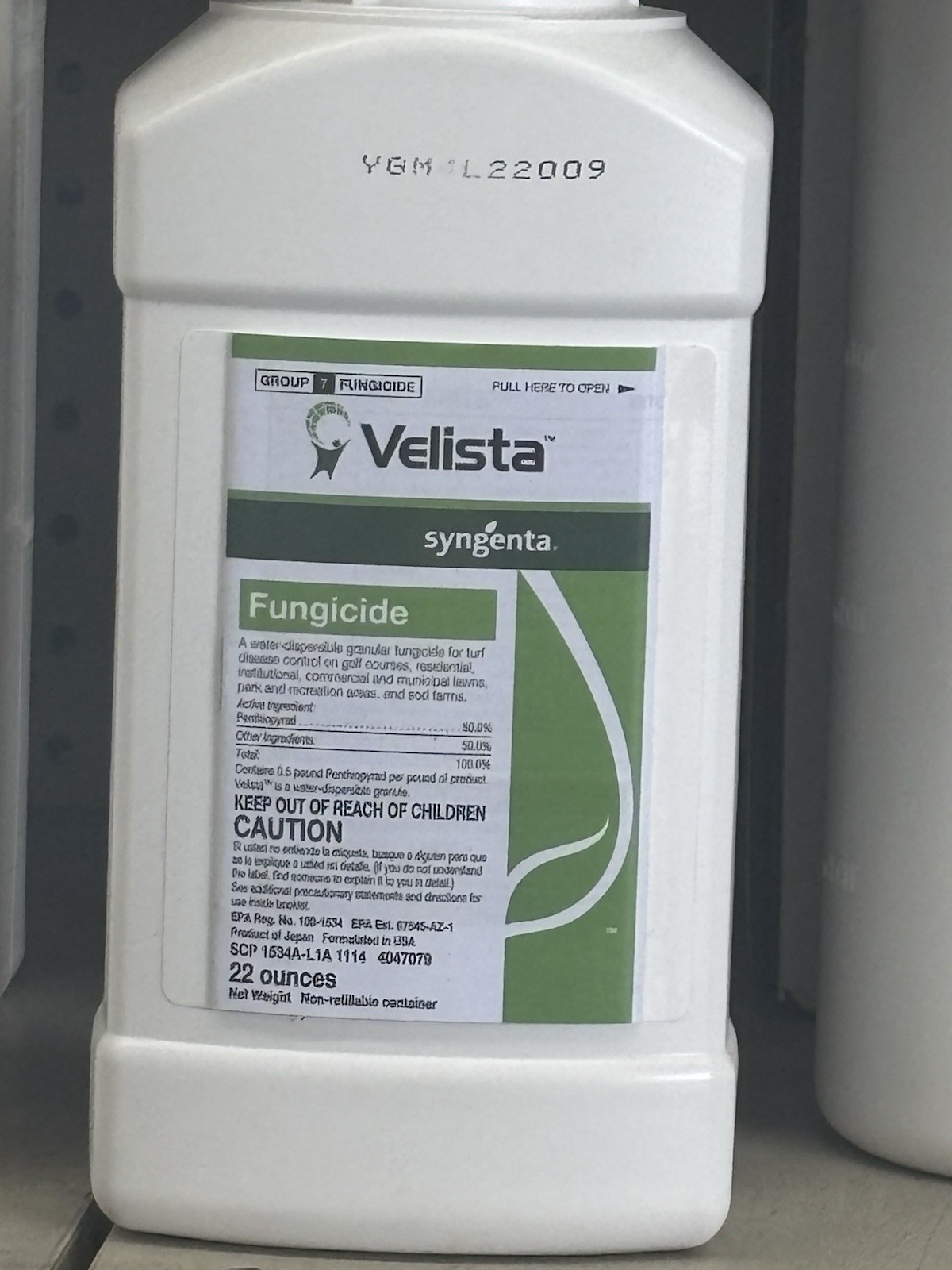 Velista Fungicide 22 Oz. Bottle (Brand New)