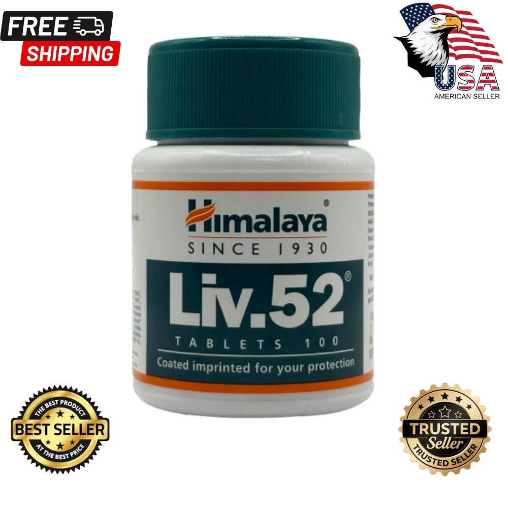 2 Packs  100% Natural Himalya Health Care Liv 52 200Tabs US Shipped Expiry 02/27