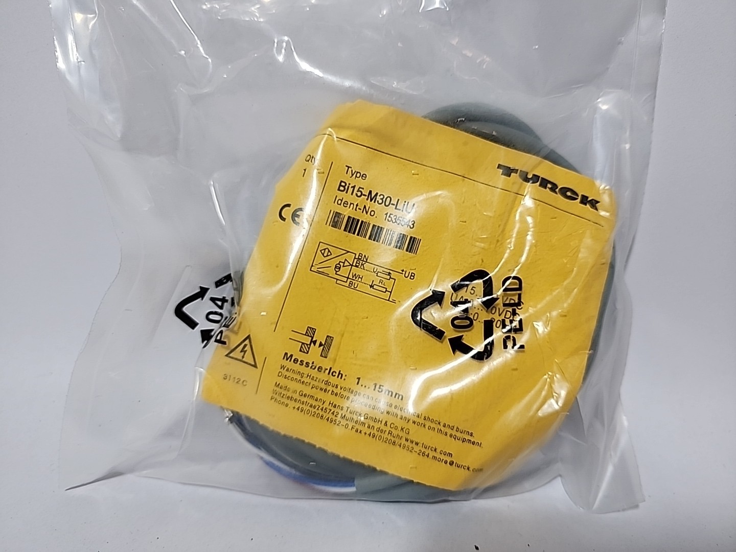 TURCK Bi15-M30-LiU