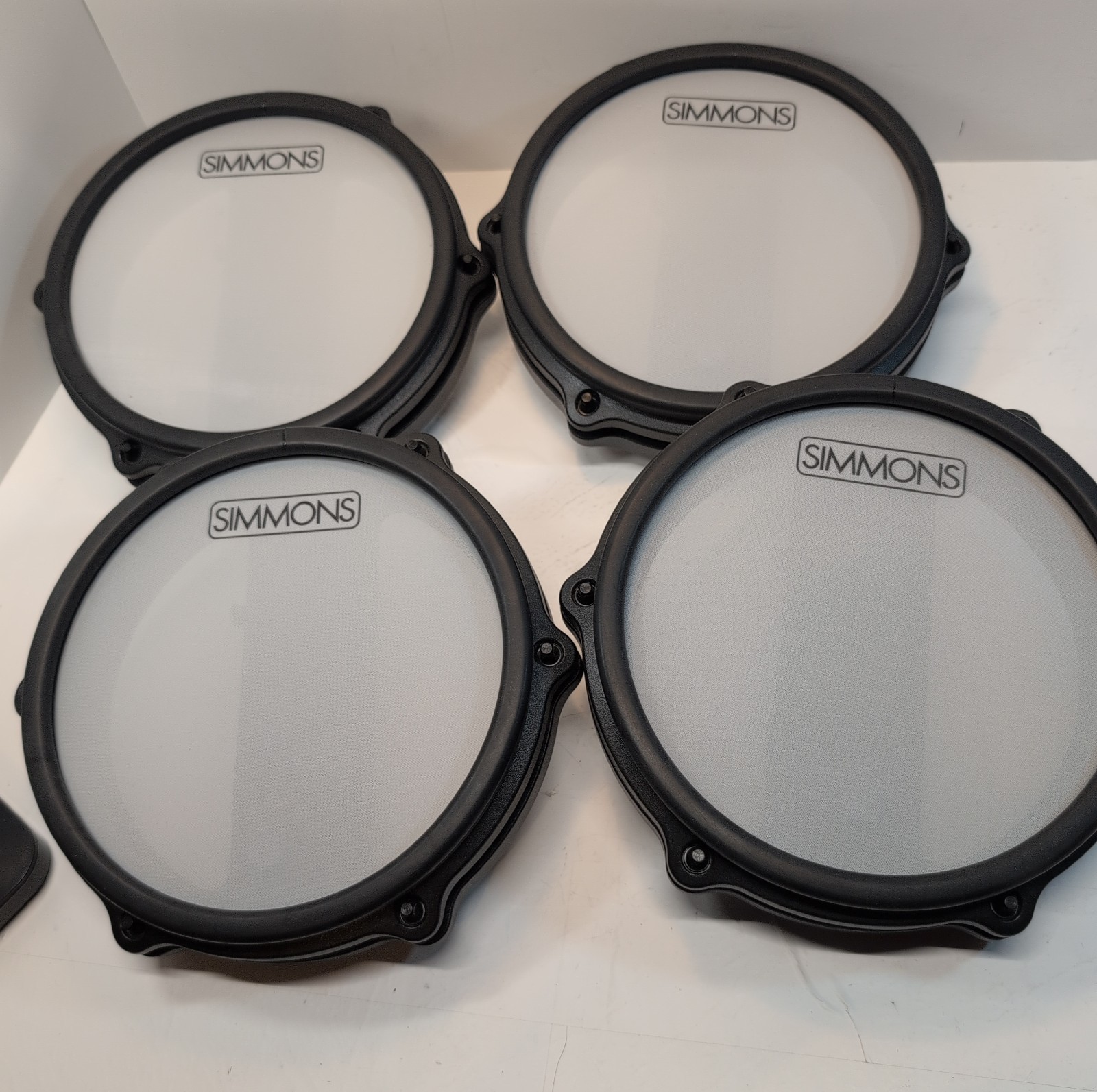 Simmons Titan T50PAD8S Mesh Drum Pads - 8" - Set of 4 - Works