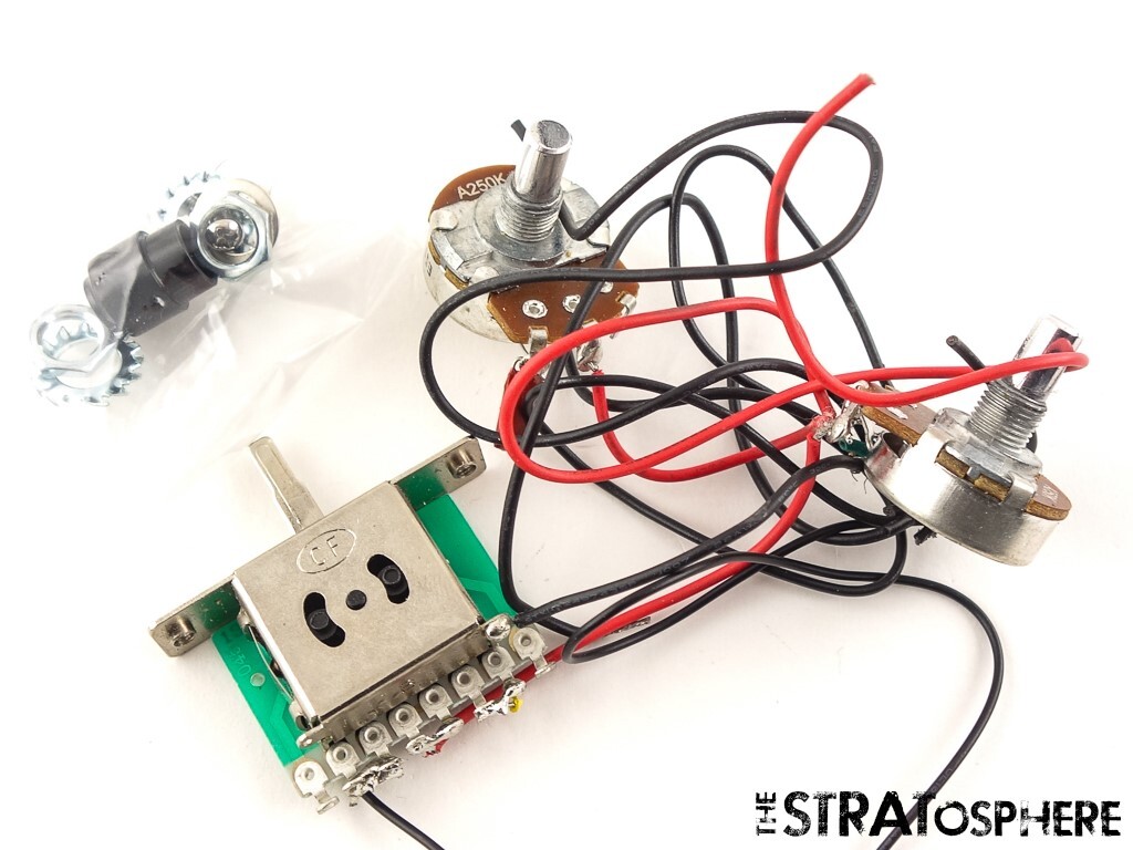 Fender Standard Telecaster Tele POTS + 3 Way SWITCH, Assembly.