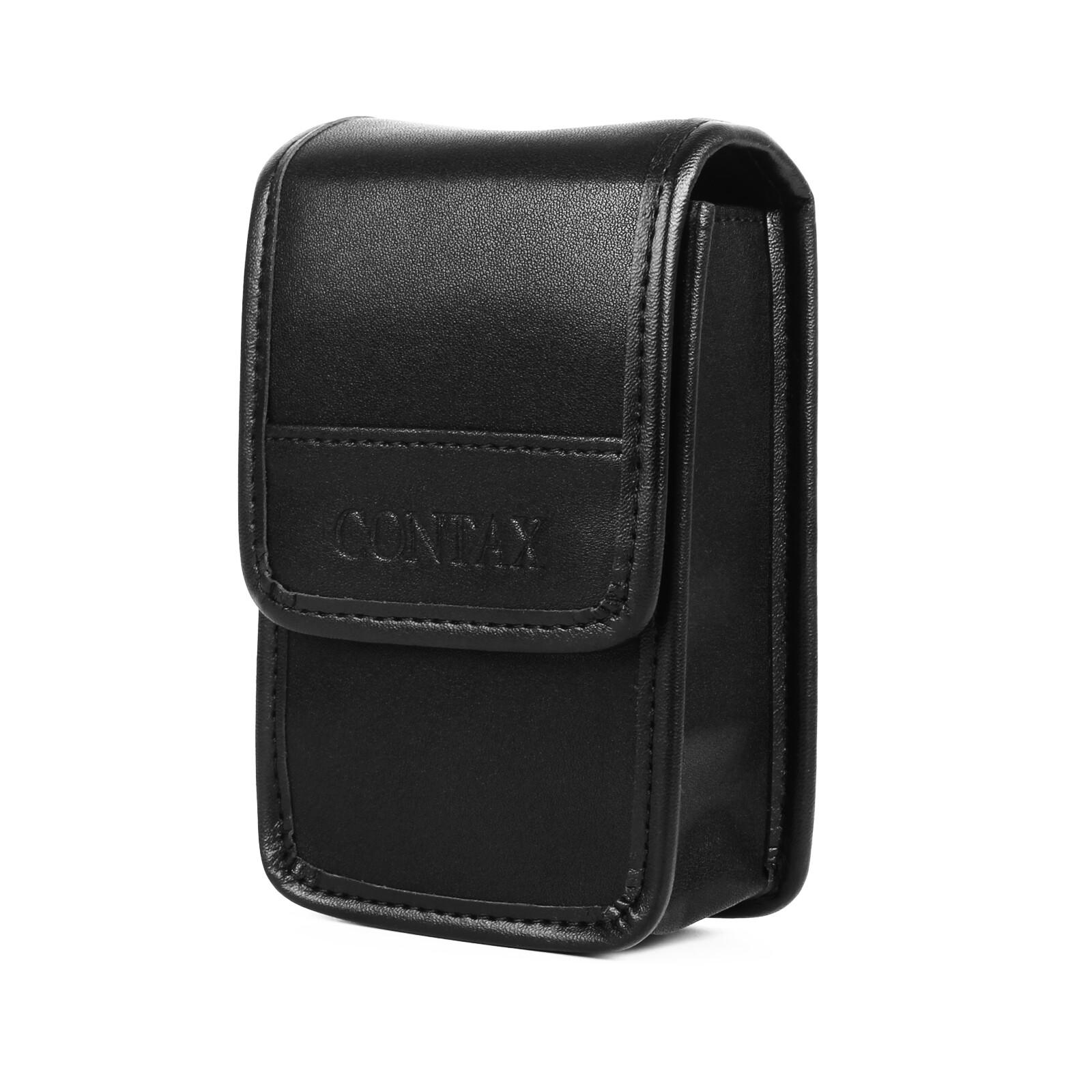 Leather Camera Case Pouch Protective Bag Black For Contax TVS3 TVS2 TVS1 T2 T3