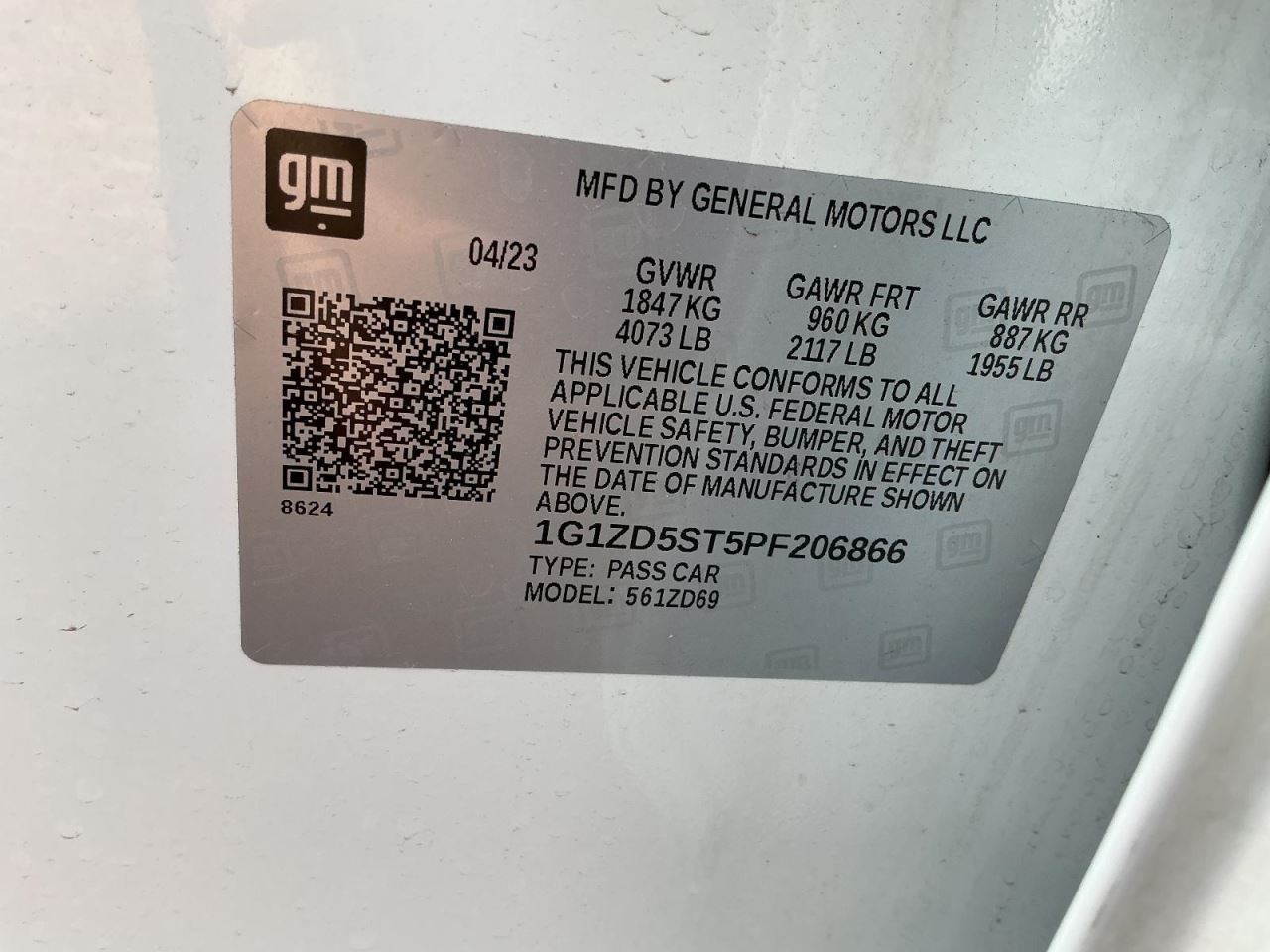 MALIBU 2023 Glove Box 4946925