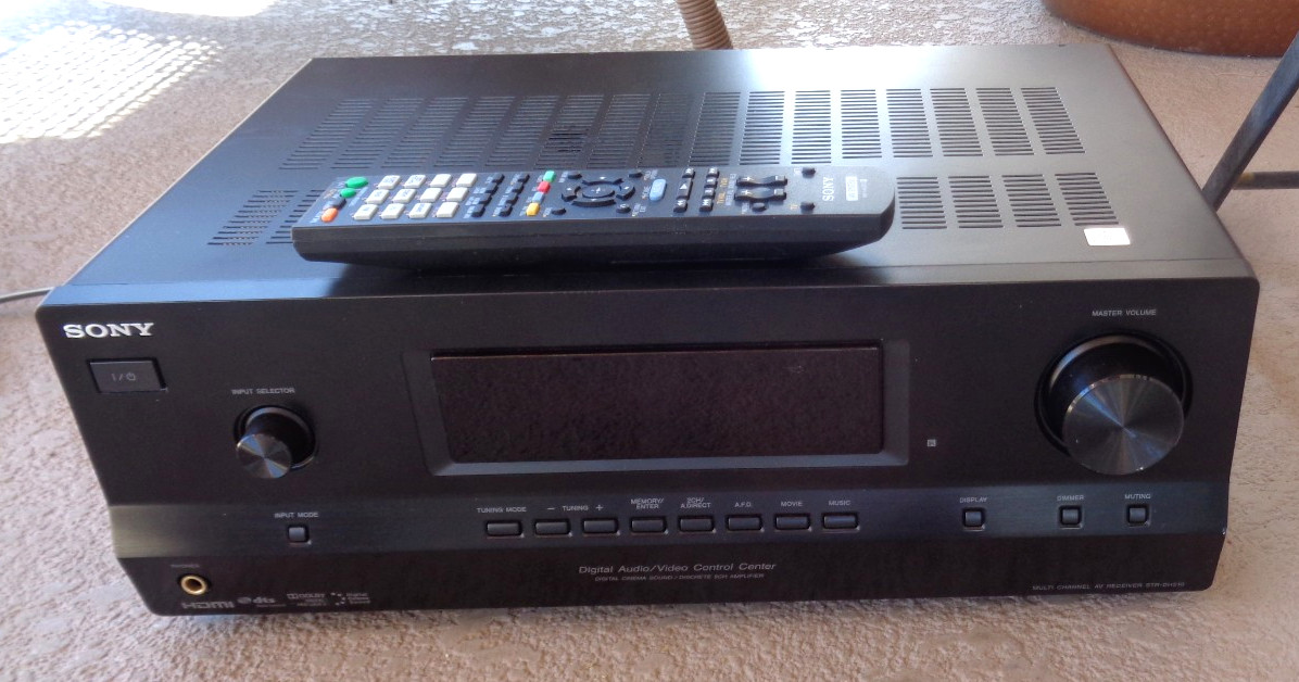 SONY STR-DH510 5.1 CHANNEL STEREO RECEIVER TESTED WORKS *READ*