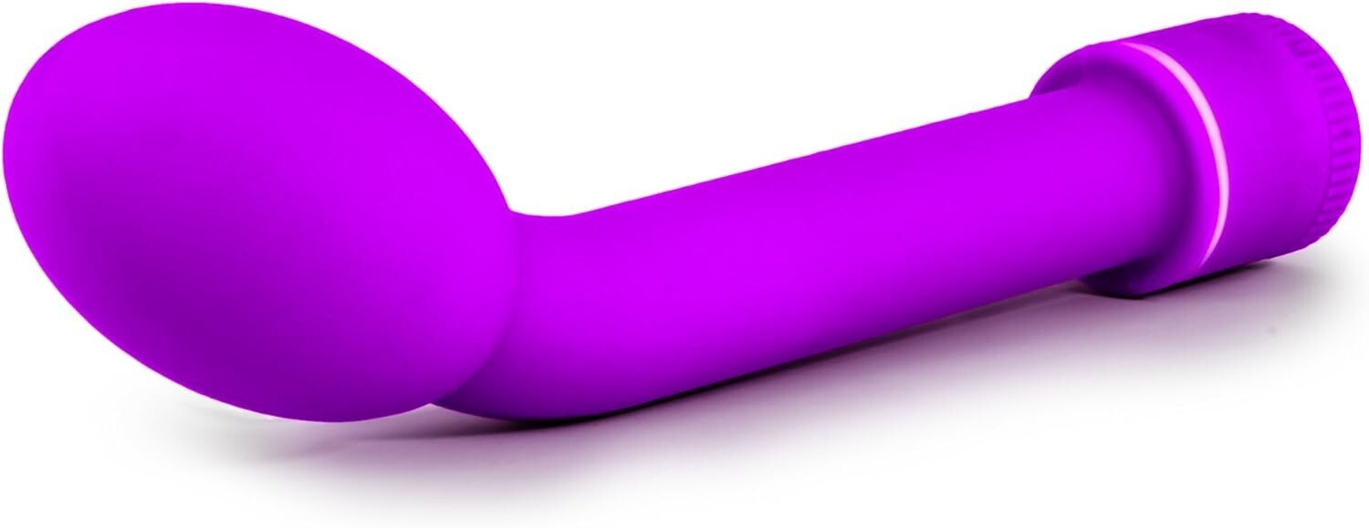 Eden G Spot Adjustable Speeds Vibrator - Curved Satin Smooth Tip Adult Sex Toy