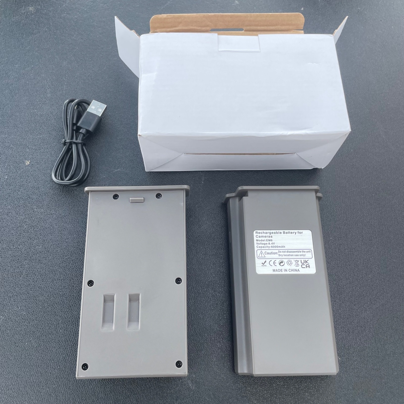 2 Pack New Rechargeable Battery Pack for Trail Cameras