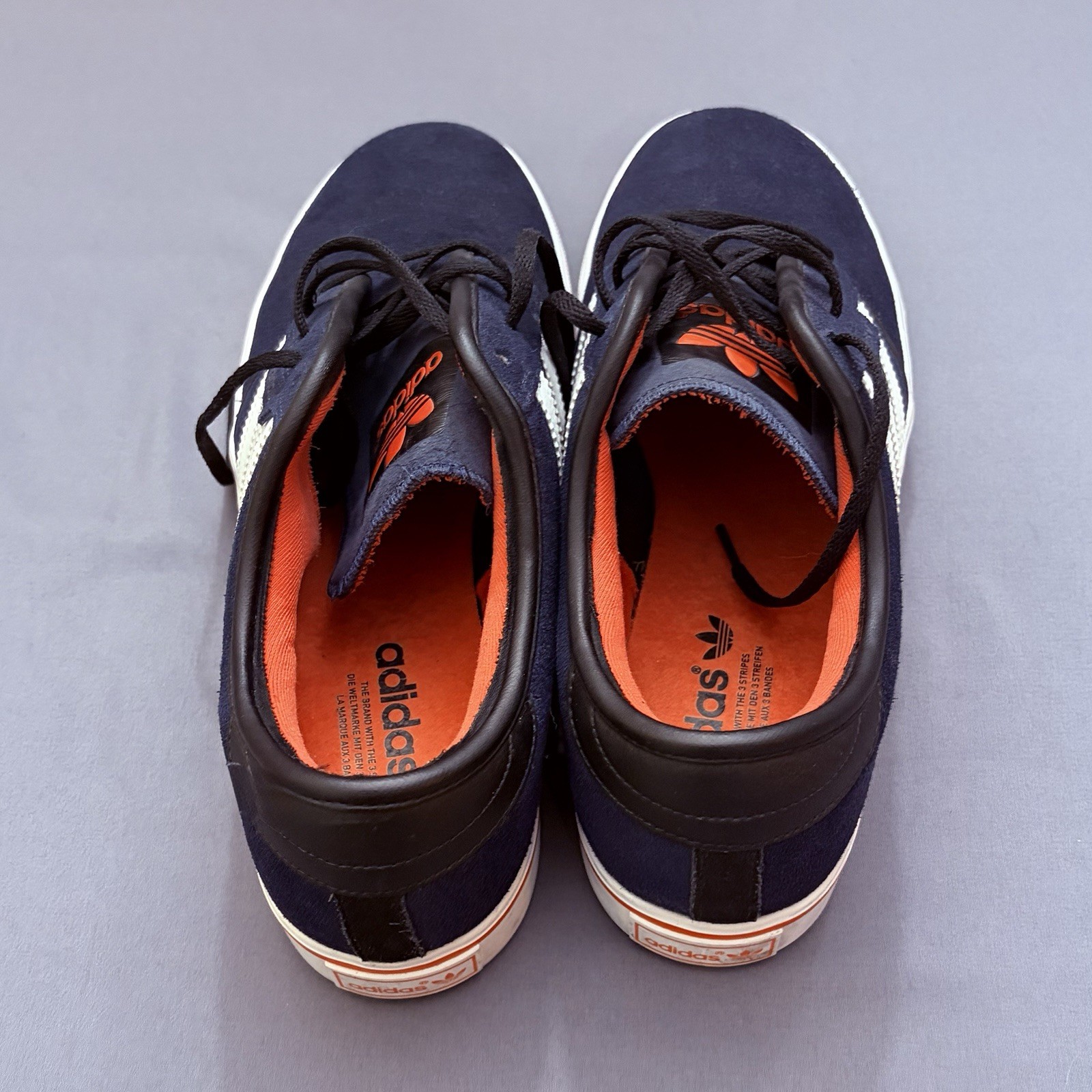 adidas Originals Seeley Size 12 Men’s Navy Suede Skate Shoes